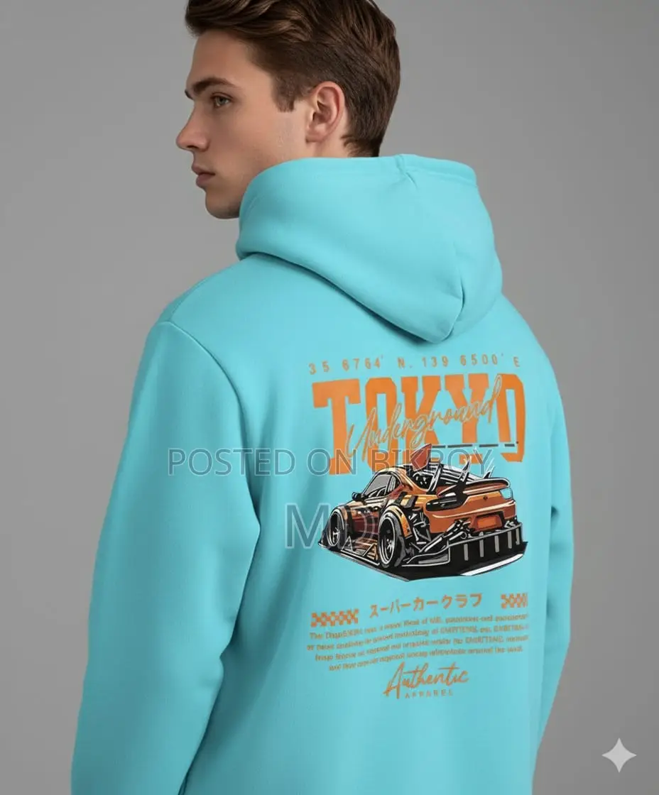 Drop Shoulder Hoodie for Men and Women