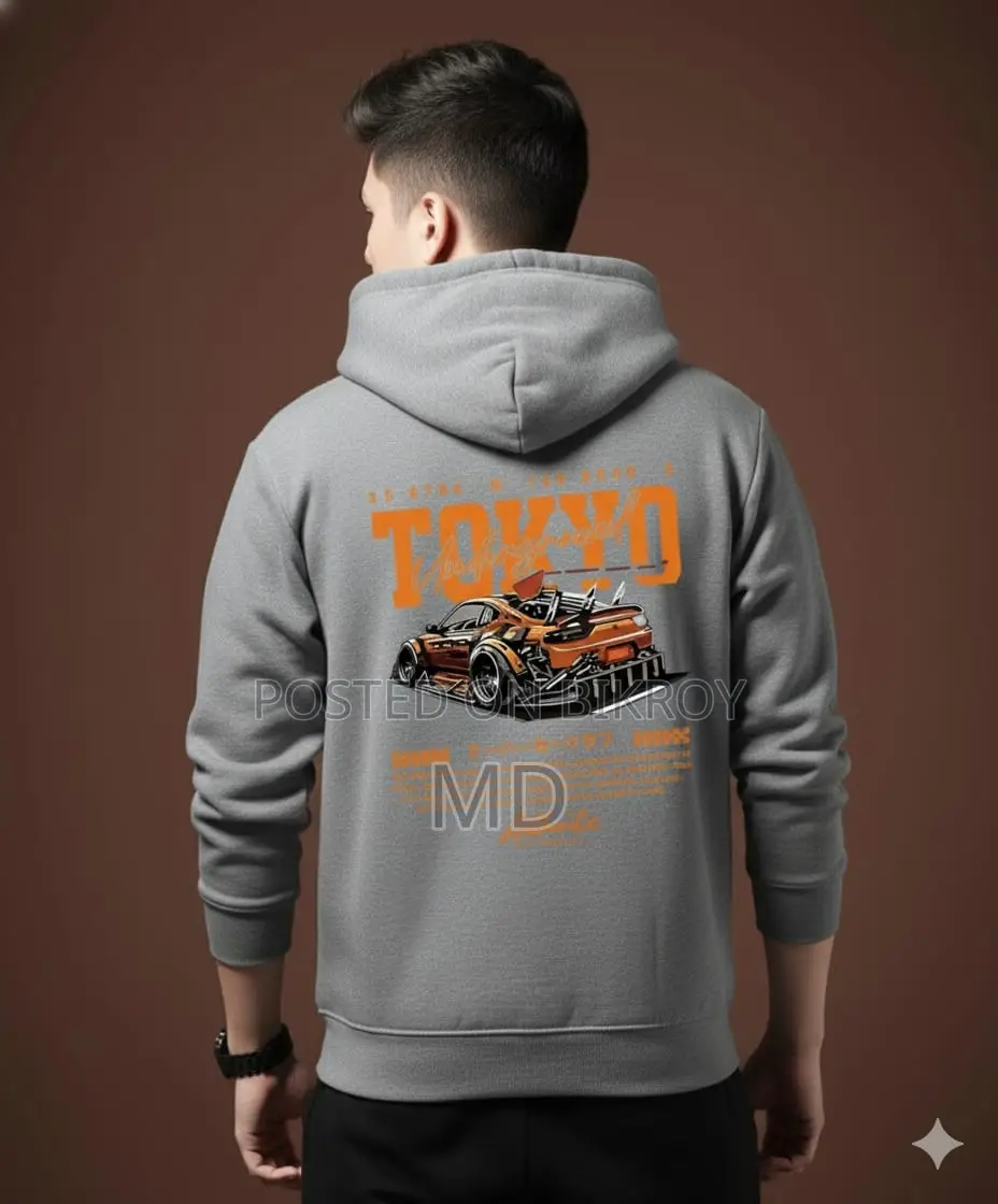 Drop Shoulder Hoodie for Men and Women