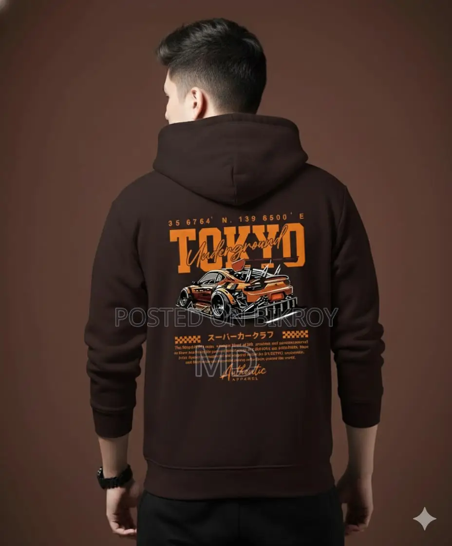 Drop Shoulder Hoodie for Men and Women