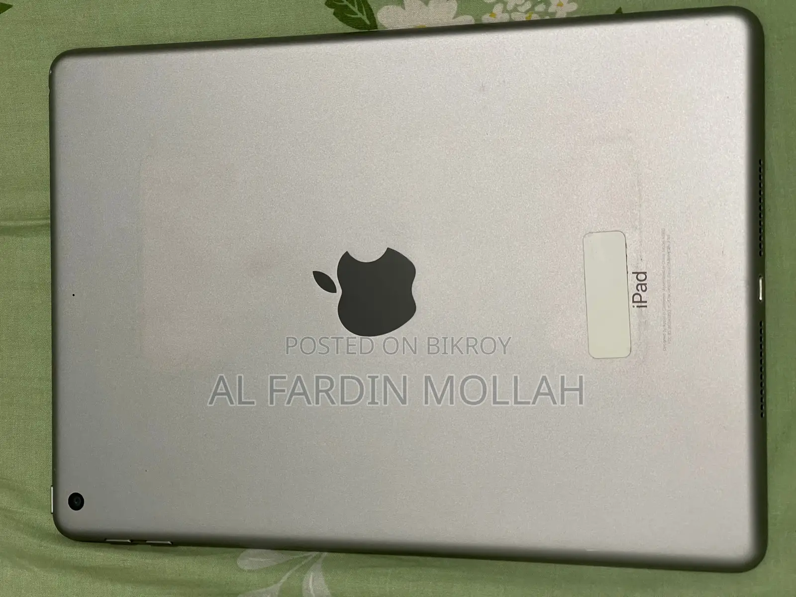 Apple iPad 6th Generation | 32GB Space Grey iPadOS 17.7.8 Cover