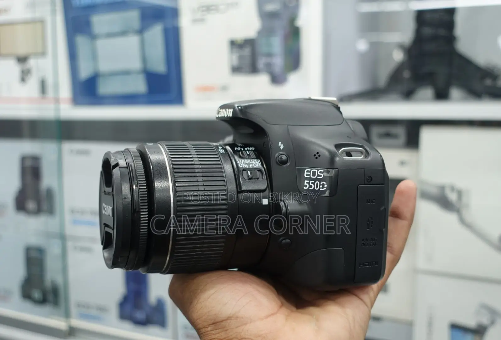 Canon 550D Camera With 18-55mm Lens