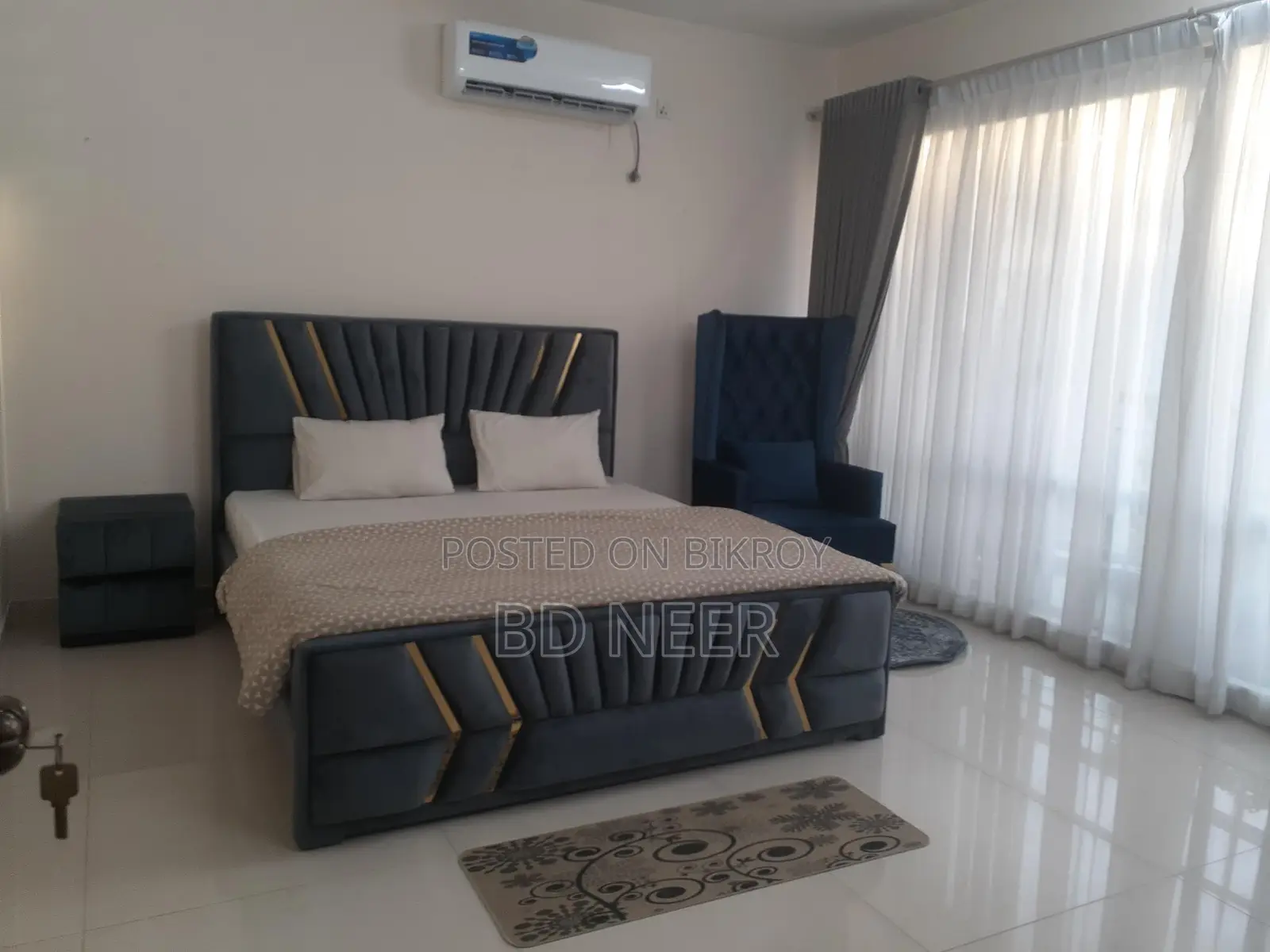 Beautiful 3 Bedroom Furnished Flat Rent in Gulshan-2 Circle