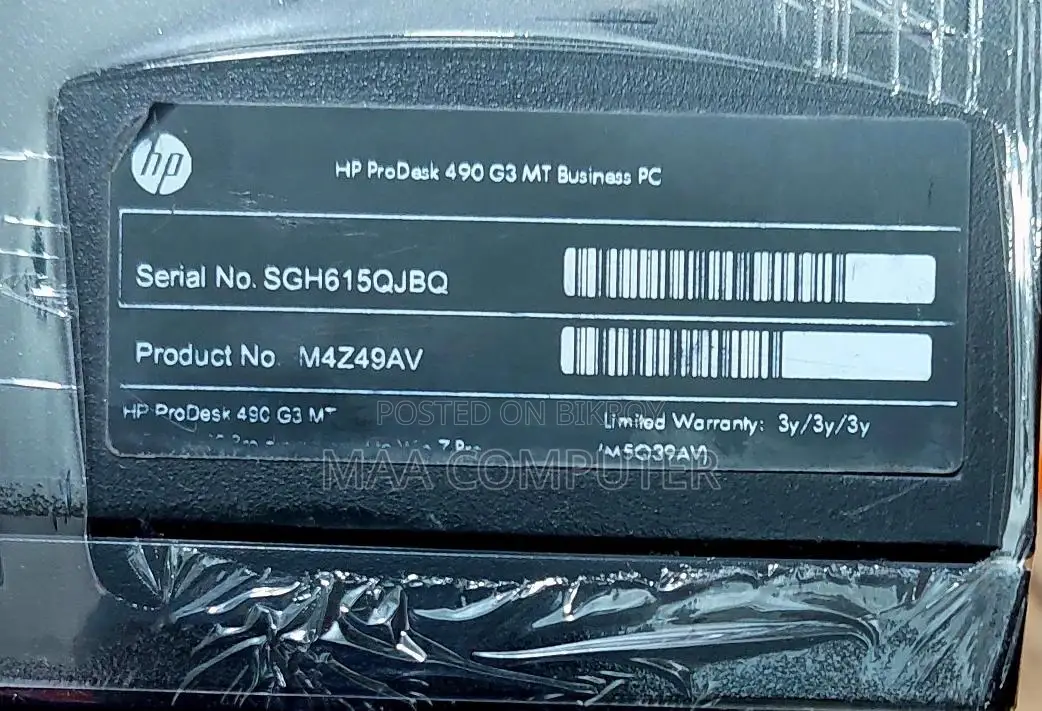HP 6th Gen Brand PC (DDR4) 8GB 500GB or 128GB {Core i3} Prodesk 490 G3 MT