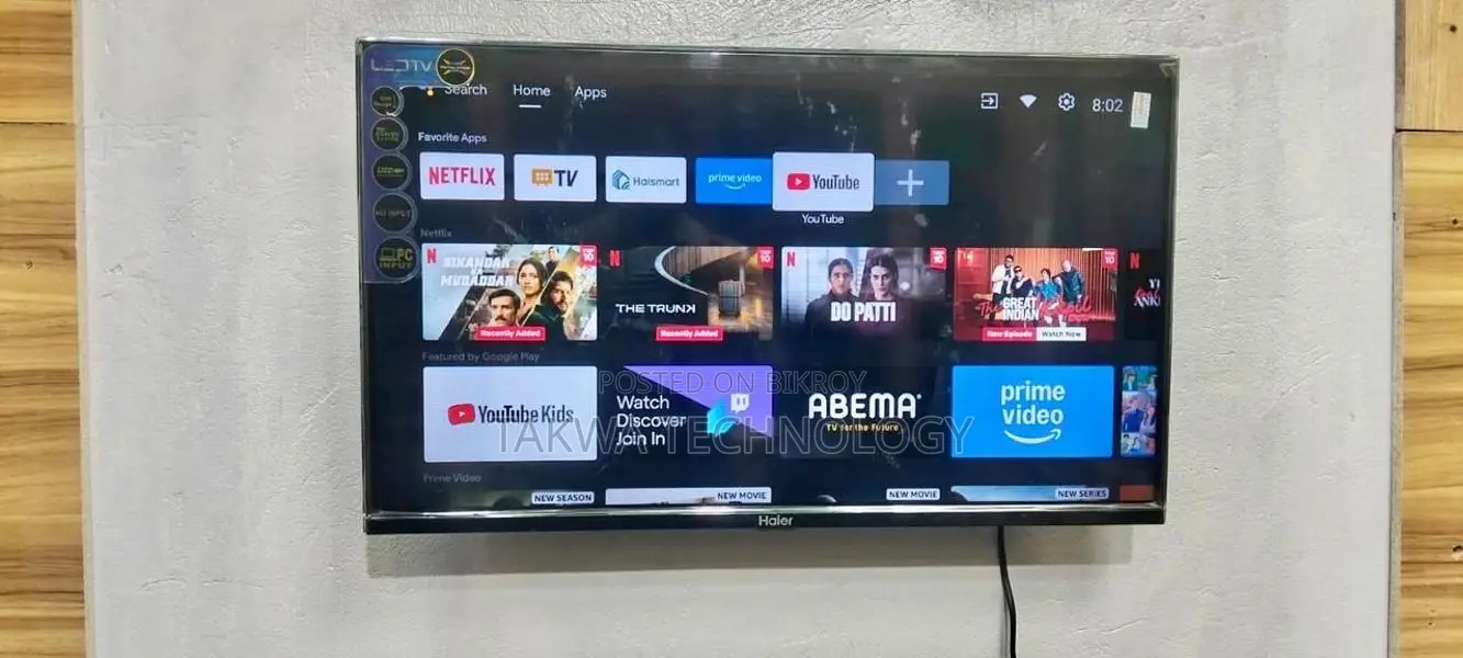 Haier-32" Inch Google TV Frameless Voice Control