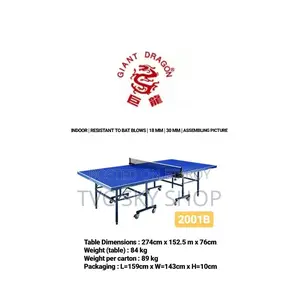 TABLE TENNIS GIANT DRAGON 2001B 18mm