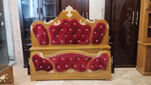 BED MARRON VELVET. M # 5216
