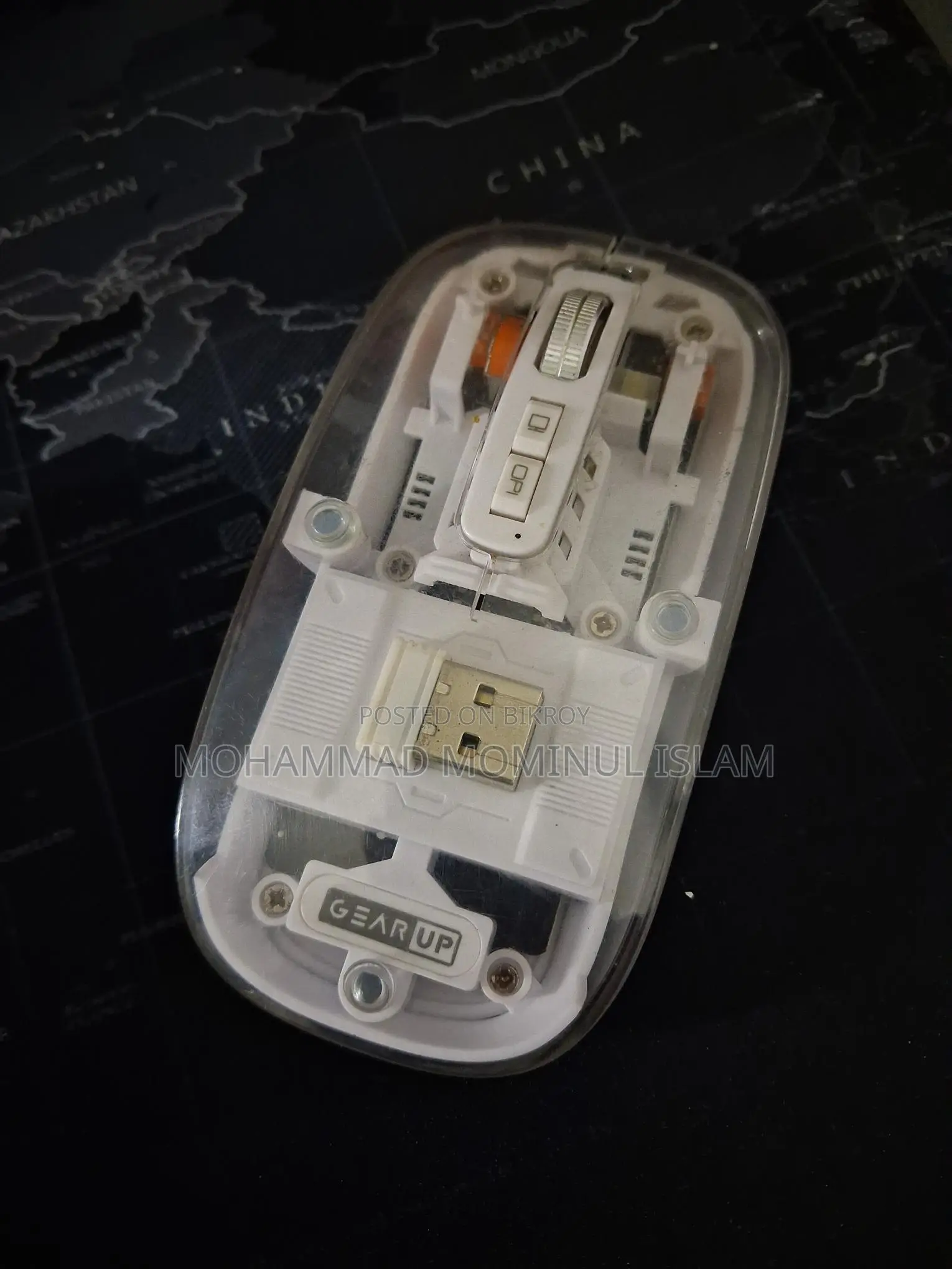 Gearup WM30 Transparent Bluetooth Wireless Mouse টি বিক্রি করা হবে!