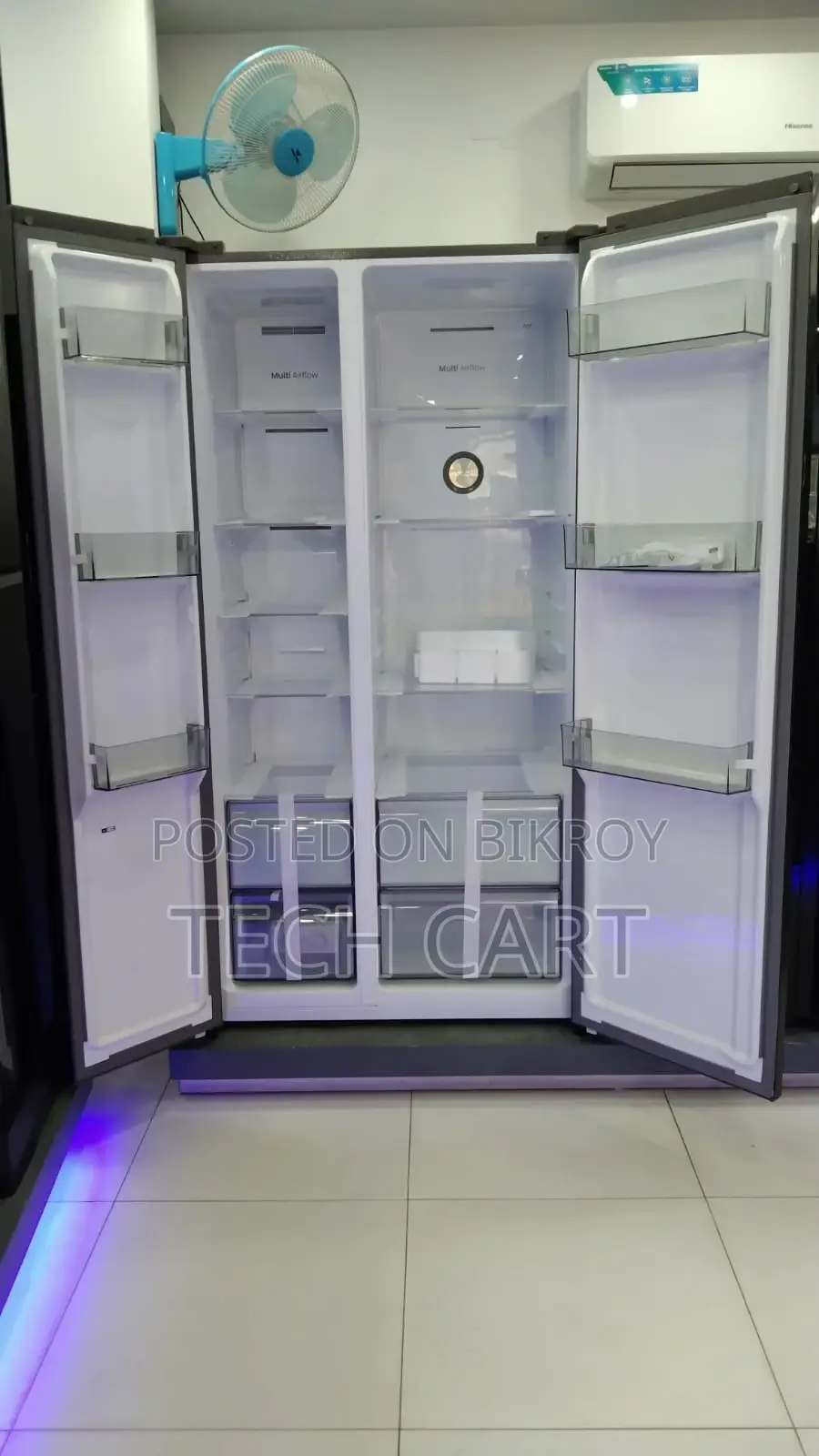 Hisense Double Door 580L Refrigerator (Winter Blast Offer)