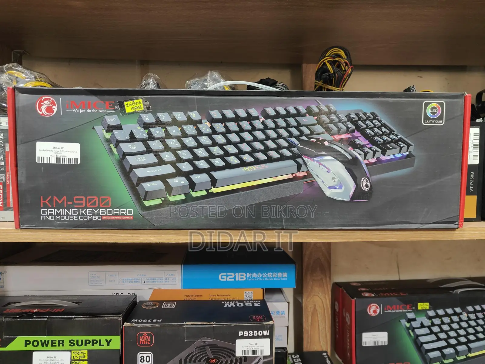🔥 iMICE KM-900 Gaming Keyboard & Mouse Combo