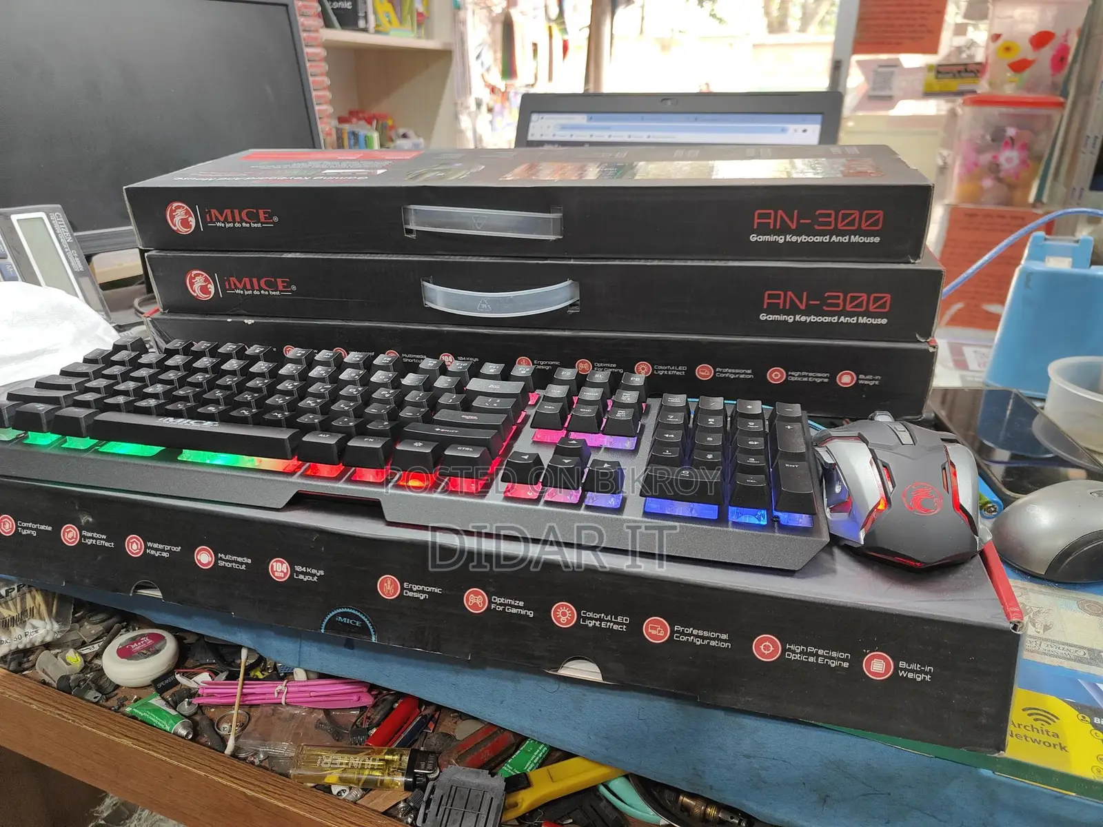 🔥 iMICE KM-900 Gaming Keyboard & Mouse Combo