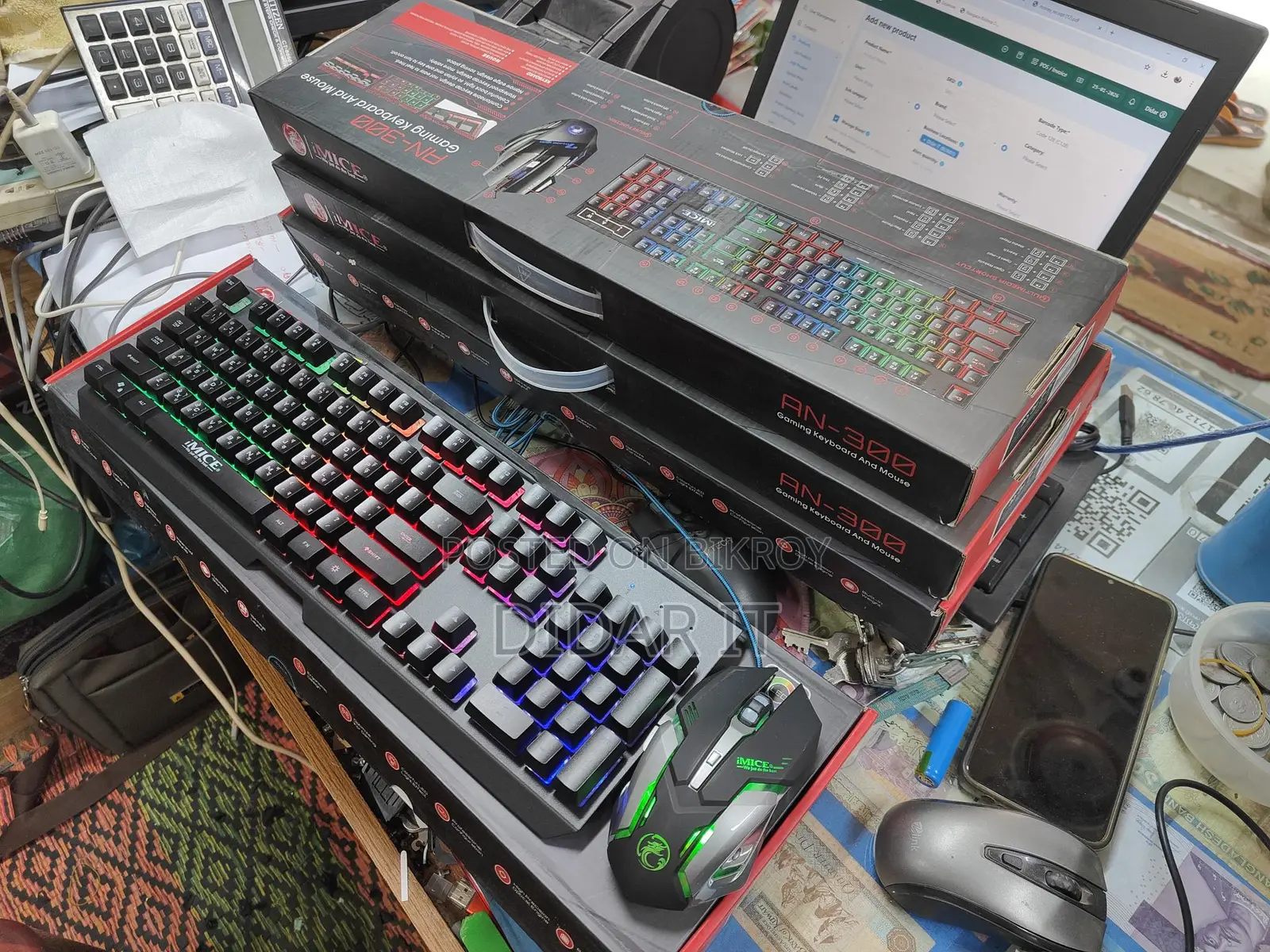 🔥 iMICE KM-900 Gaming Keyboard & Mouse Combo