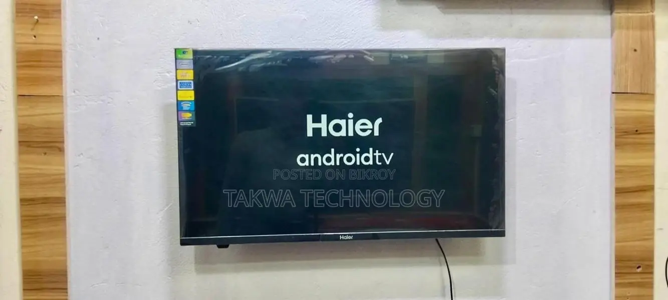 Haier-32" Inch Google Frameless Voice Control Gaming TV