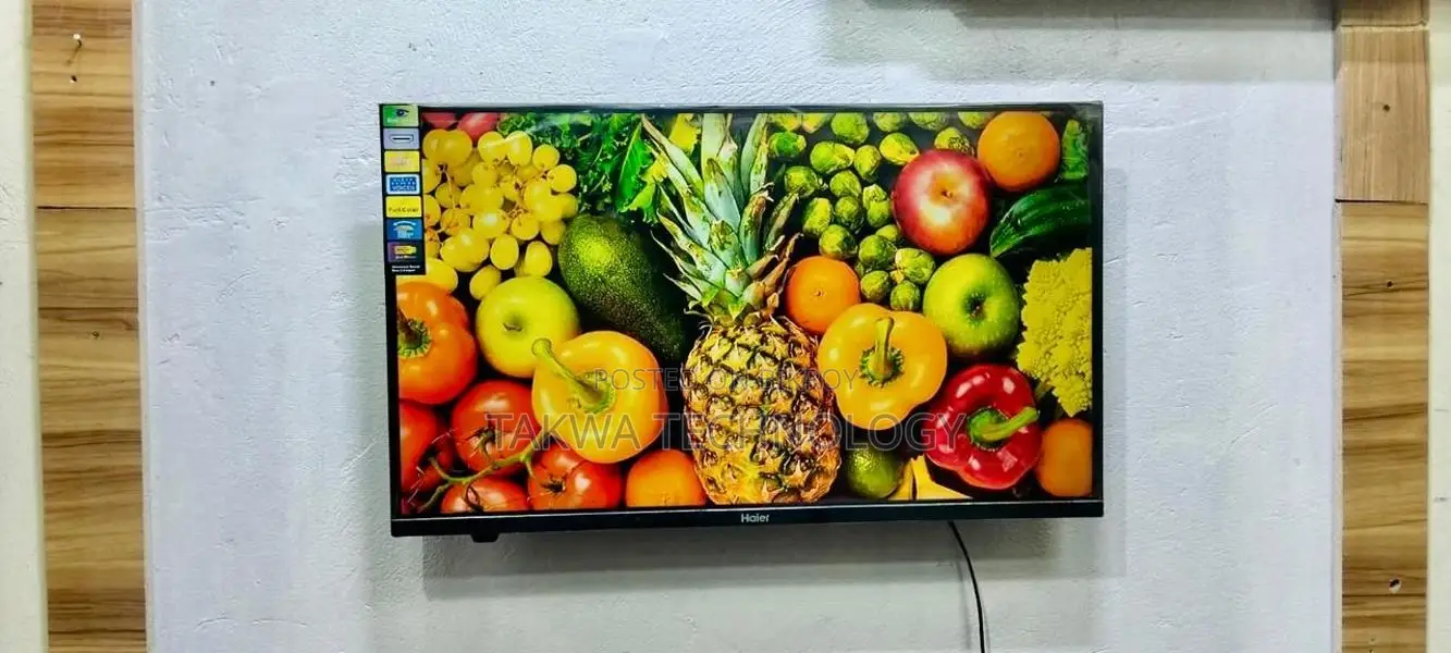Haier-32" Inch Google Frameless Voice Control Gaming TV