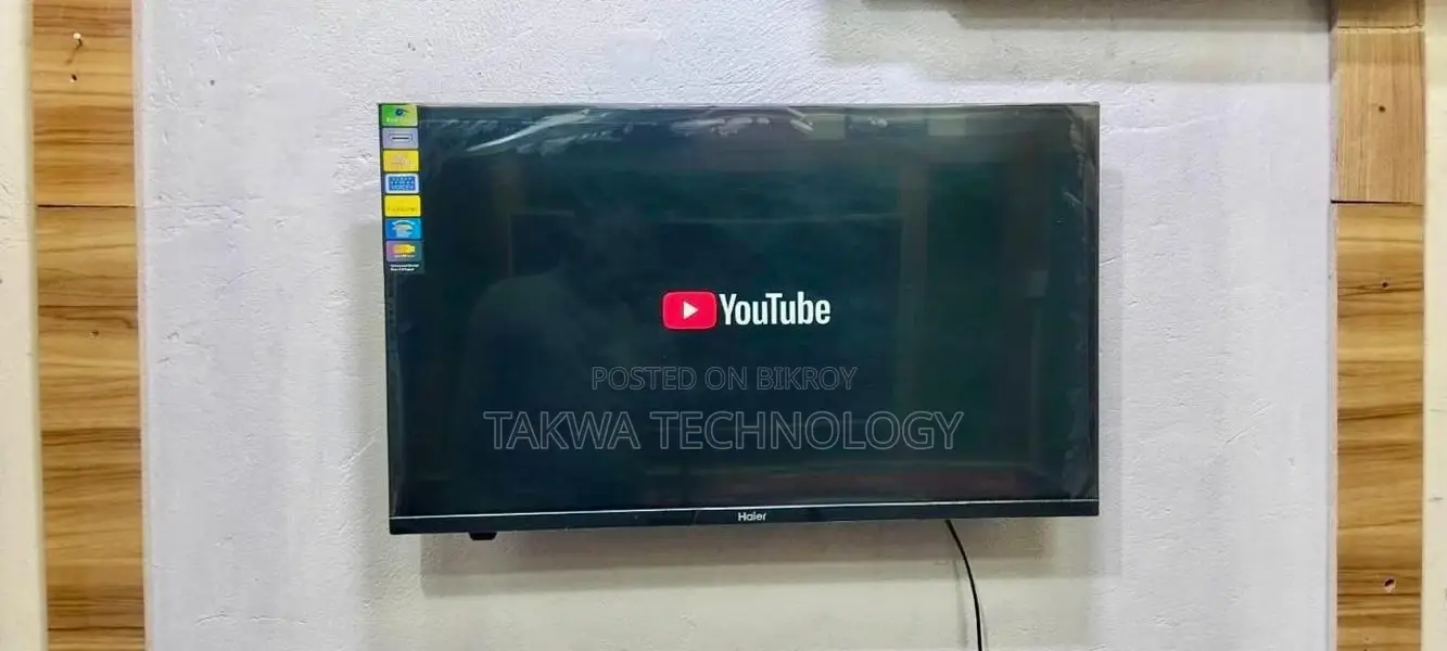 Haier-32" Inch Google Frameless Voice Control Gaming TV