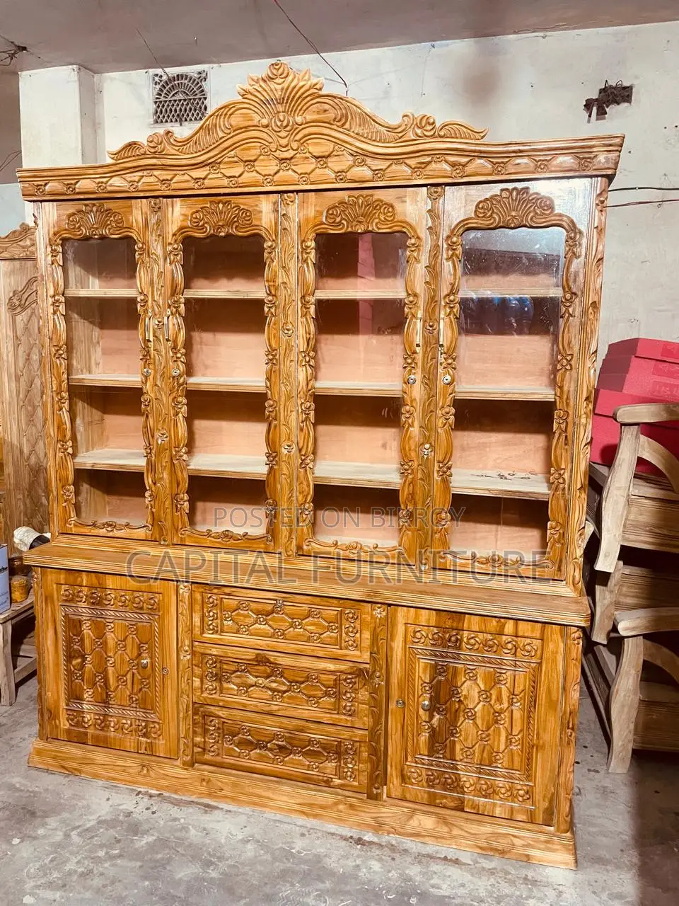 Segun showcase for sale