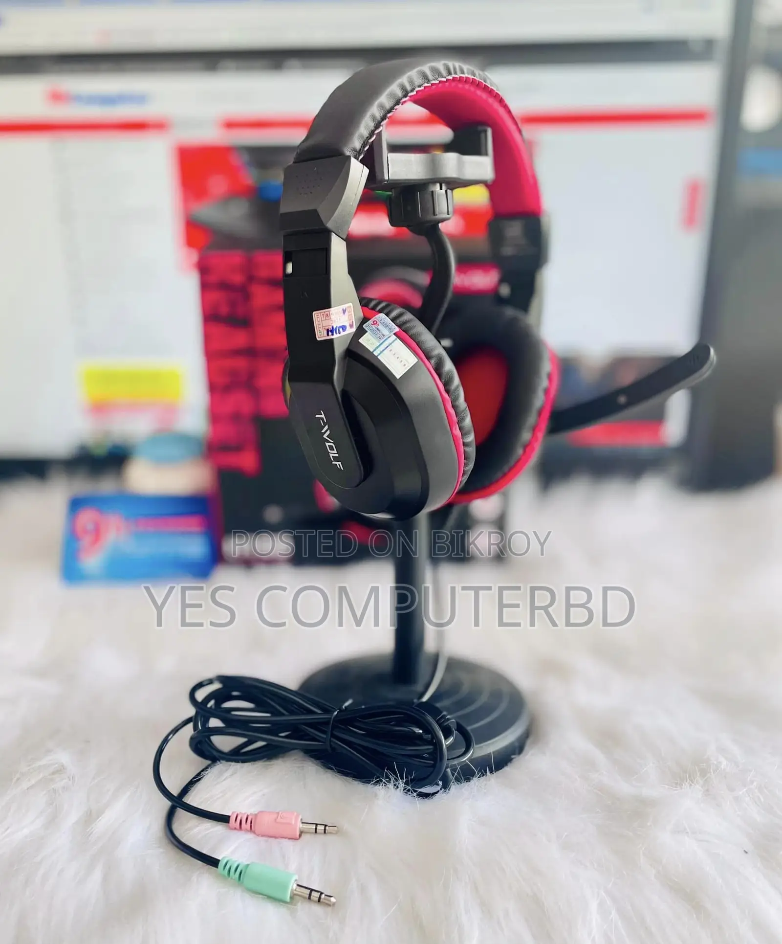 T-WOLF H150 Wired Gaming Headphone