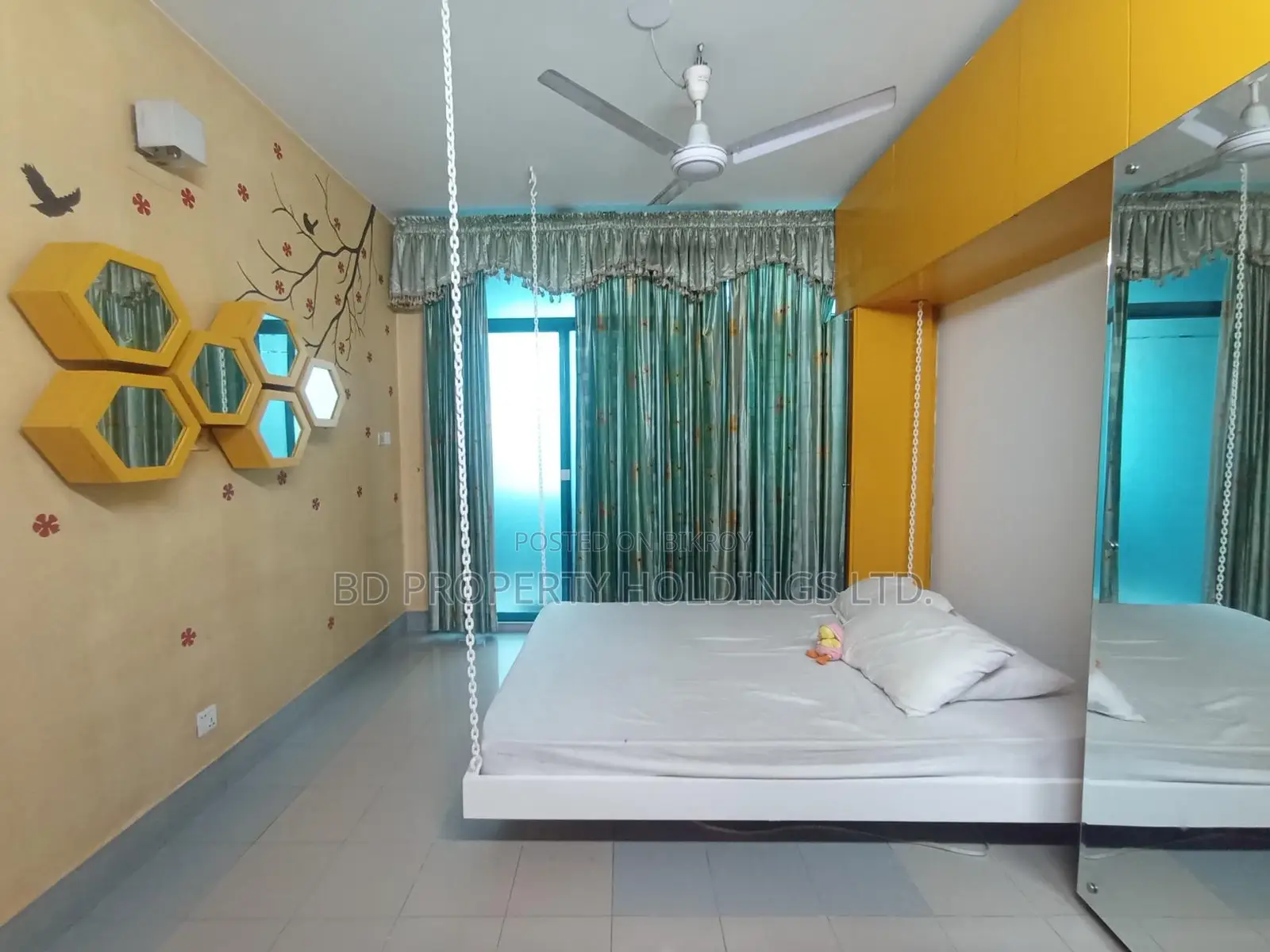 Furnished 3-Bedroom Apartment for Rent in Uttara