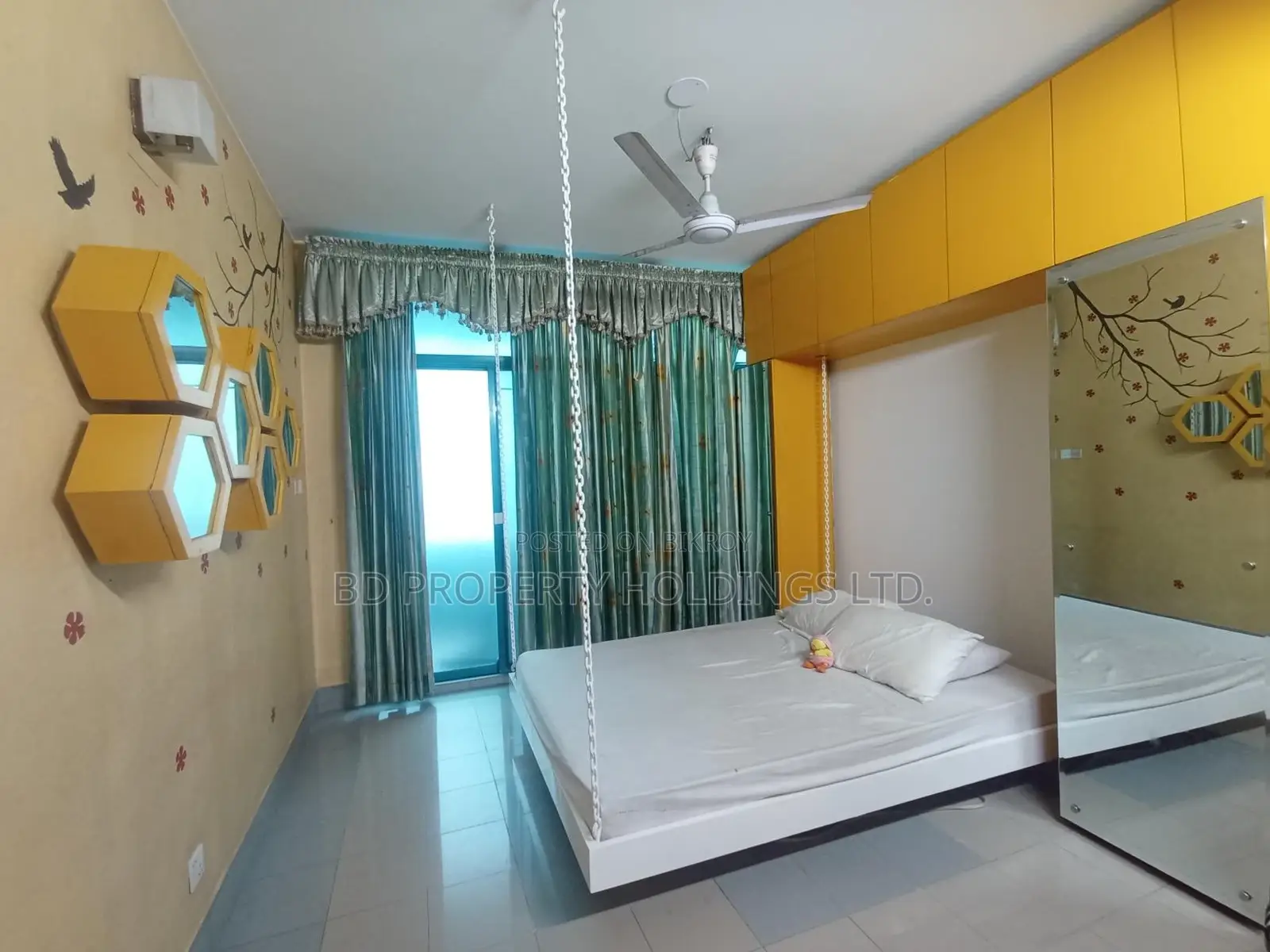 Furnished 3-Bedroom Apartment for Rent in Uttara