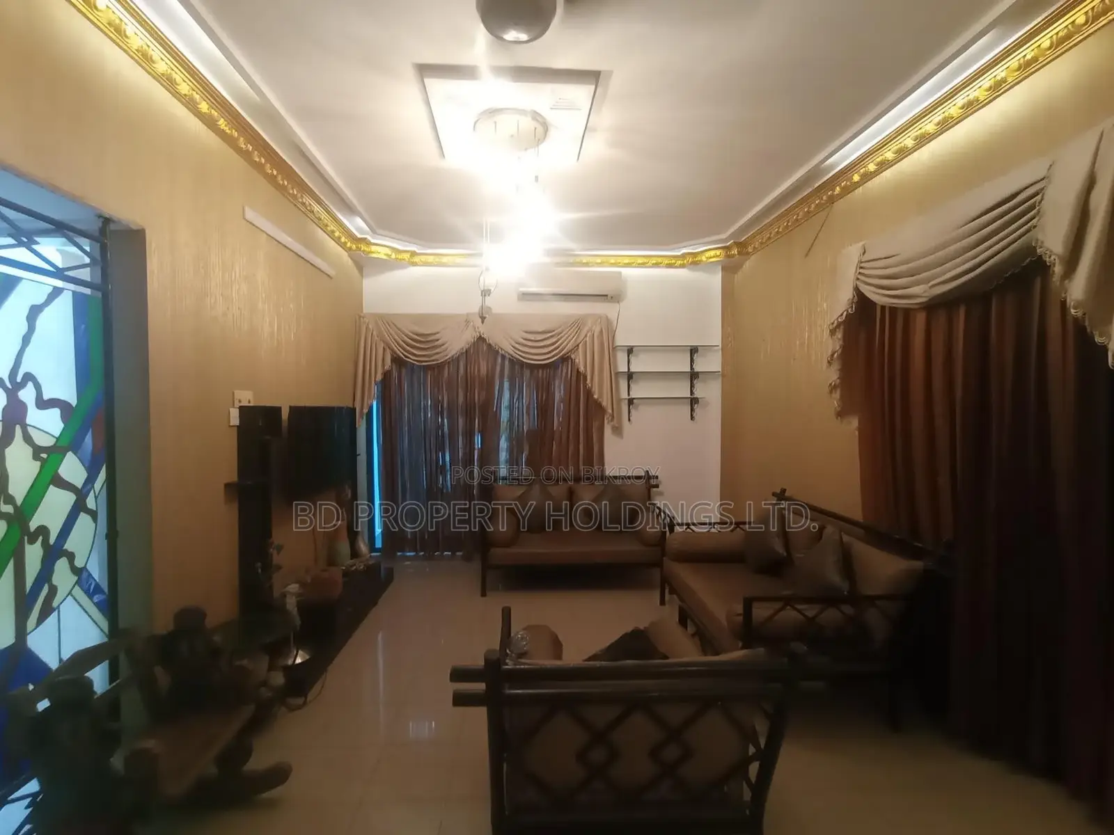 Furnished 3-Bedroom Apartment for Rent in Uttara