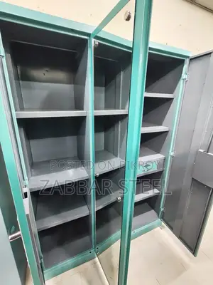 Steel Almirah | Three-Door Navana Steel Almirah — More space, less worry!