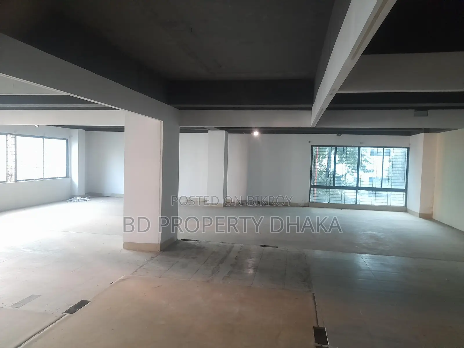 3000 Sqft Open Office Space for Rent in Banani
