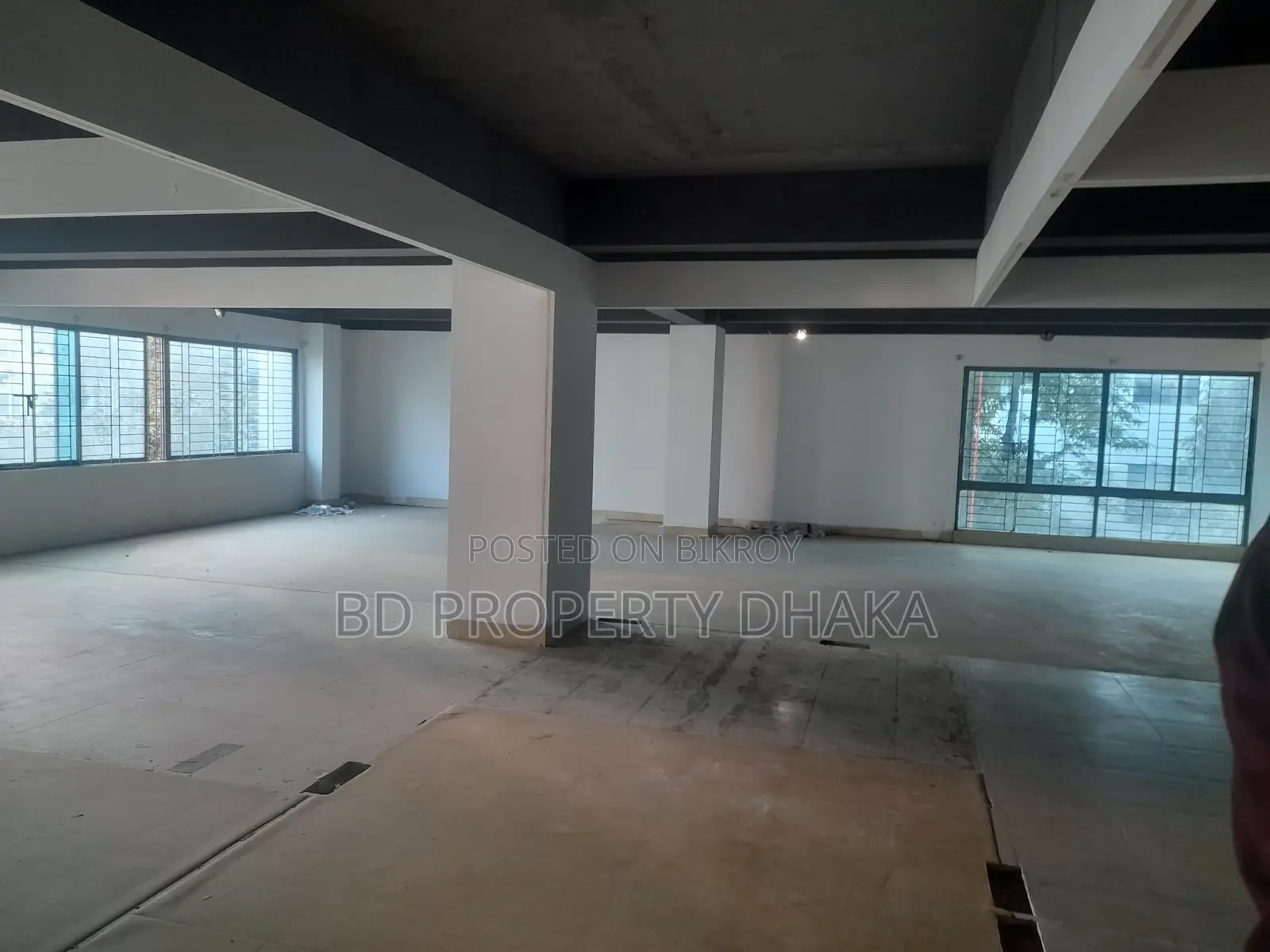 3000 Sqft Open Office Space for Rent in Banani