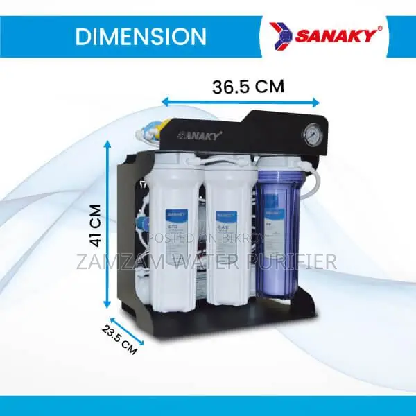 ভিয়েতনামে তৈরি Sanaky S3 ওয়াটার পিউরিফায়ার