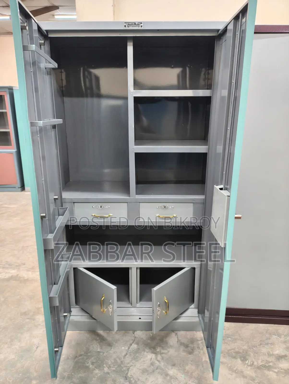 Steel Almari স্টিল আলমারি মজবুত গঠন, নিশ্চিন্ত ব্যবহার!