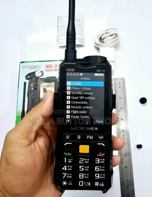 Micronex MX-31 পাওয়ার ব্যাংক ফোন (ব্র্যান্ড নিউ)