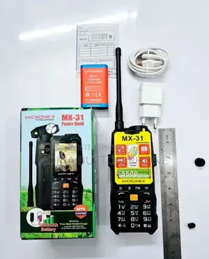Micronex MX-31 পাওয়ার ব্যাংক ফোন (ব্র্যান্ড নিউ)