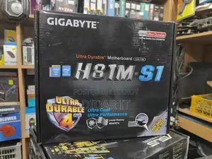 ব্র‍্যান্ড নিউ এবং ইনট্যাক্ট মাদারবোর্ড GIGABYTE H81M S1 With Warranty