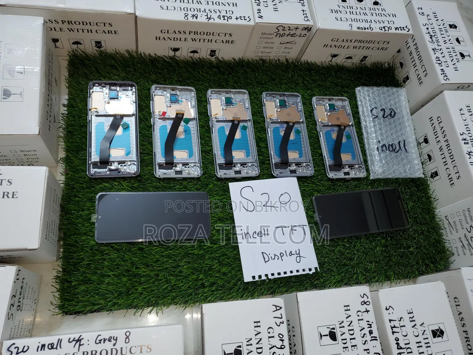 Samsung S20 incell IPS display