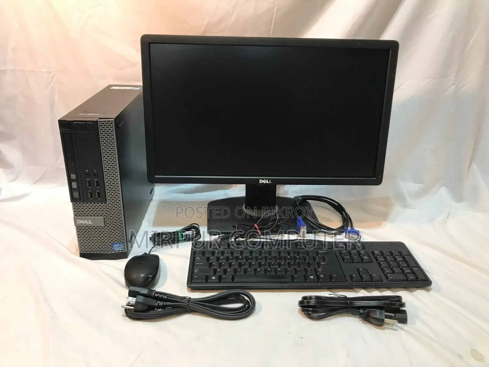 Core i5 3rd Gen, Dell 19'' Monitor, 8GB DDR3 RAM, 500W PSU