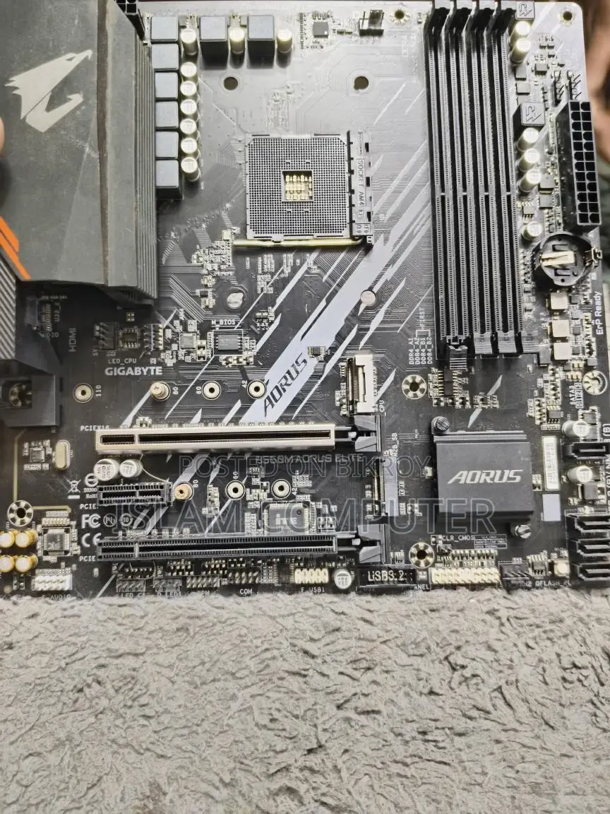 B550 Aorus Elite Gaming Motherboard (Never Repaired)