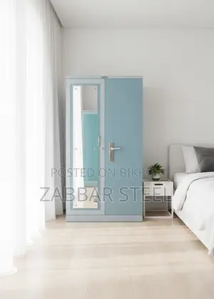 Premium Quality 2-Door Steel Almirah - Steel Almari