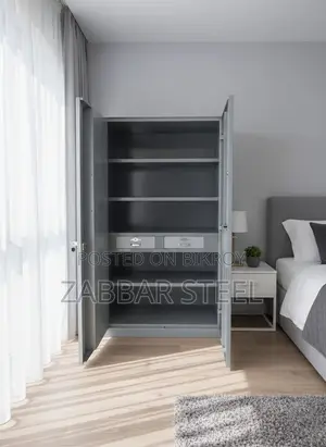 Premium Quality 2-Door Steel Almirah - Steel Almari