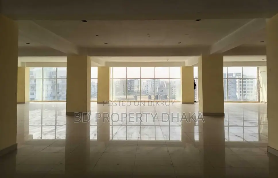 5560 Sqft Open Commercial Space Rent in Gulshan