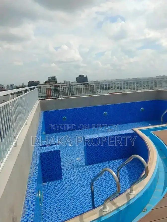 (Gym-Swimming pool) 2600-Sqft Luxurious Flat Rent at Banani