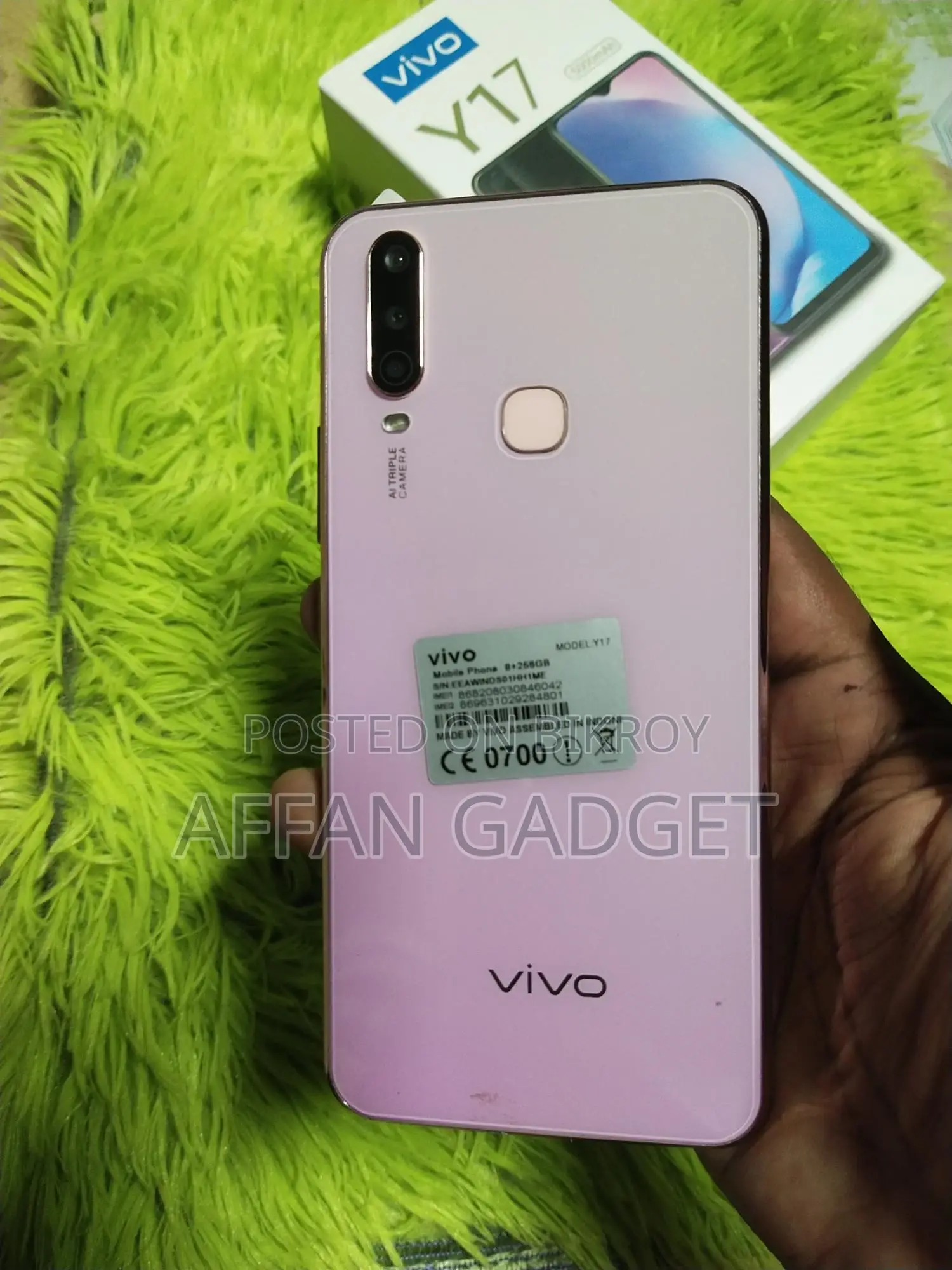 Vivo Y17 8/256 (Brand New)