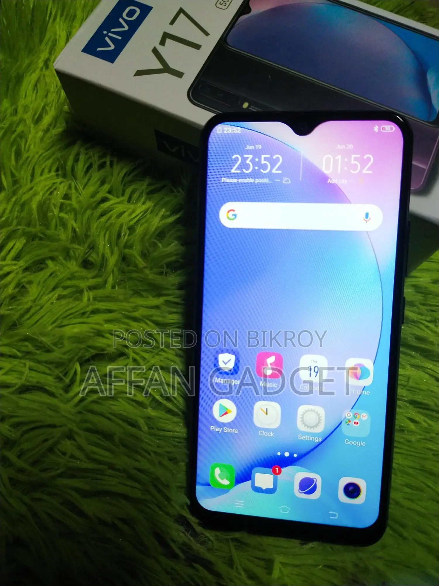 Vivo Y17 8/256 (Brand New)