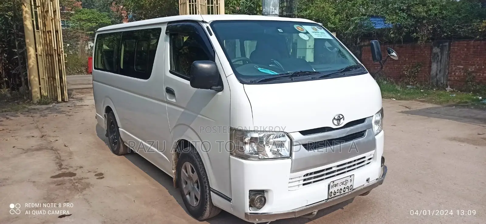 Hiace For rent