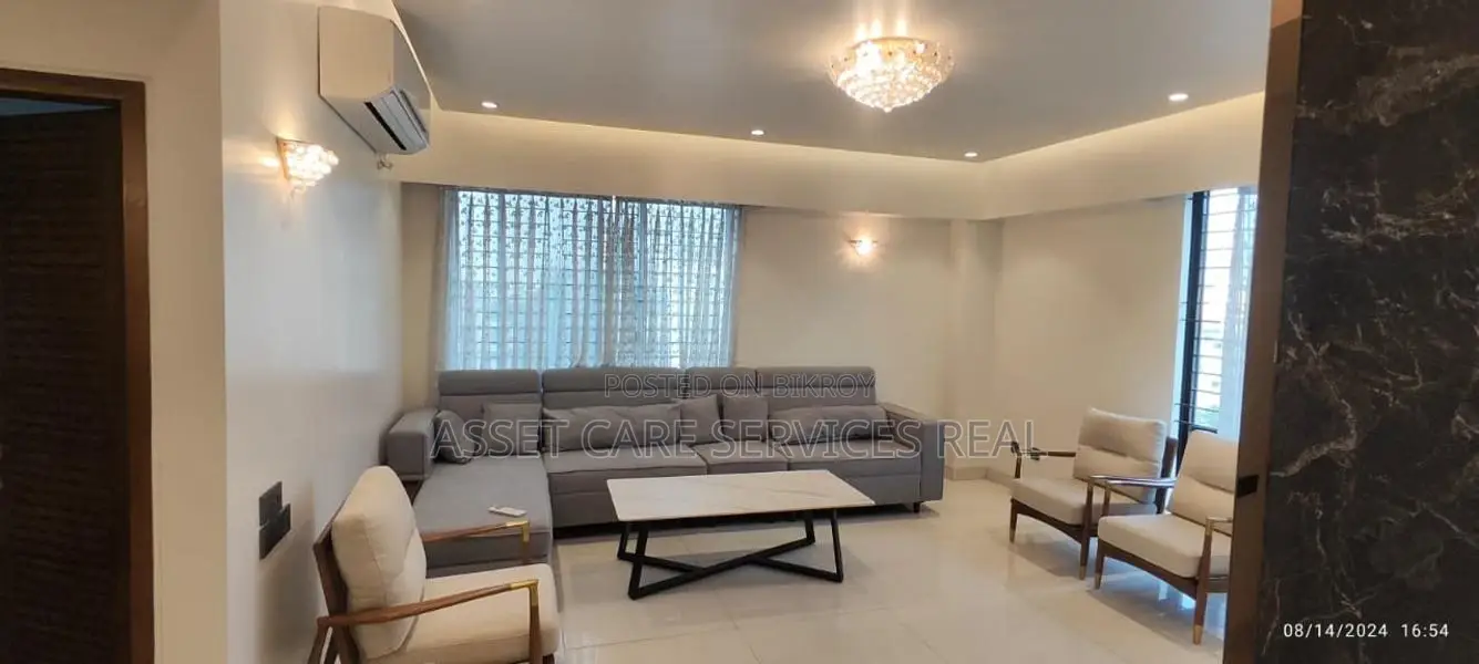 Luxurious 4Bed Furnished Apartment Rent Baridhara Diplomatic Zone