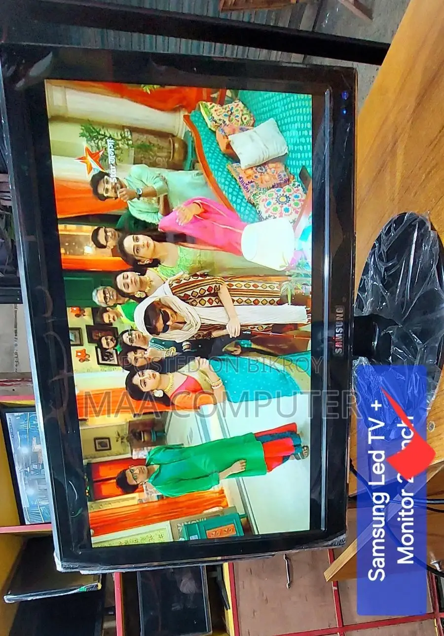 { Led Tv + Monitor 20" Samsung } Full HD 100% Best Colour (Wholesale)