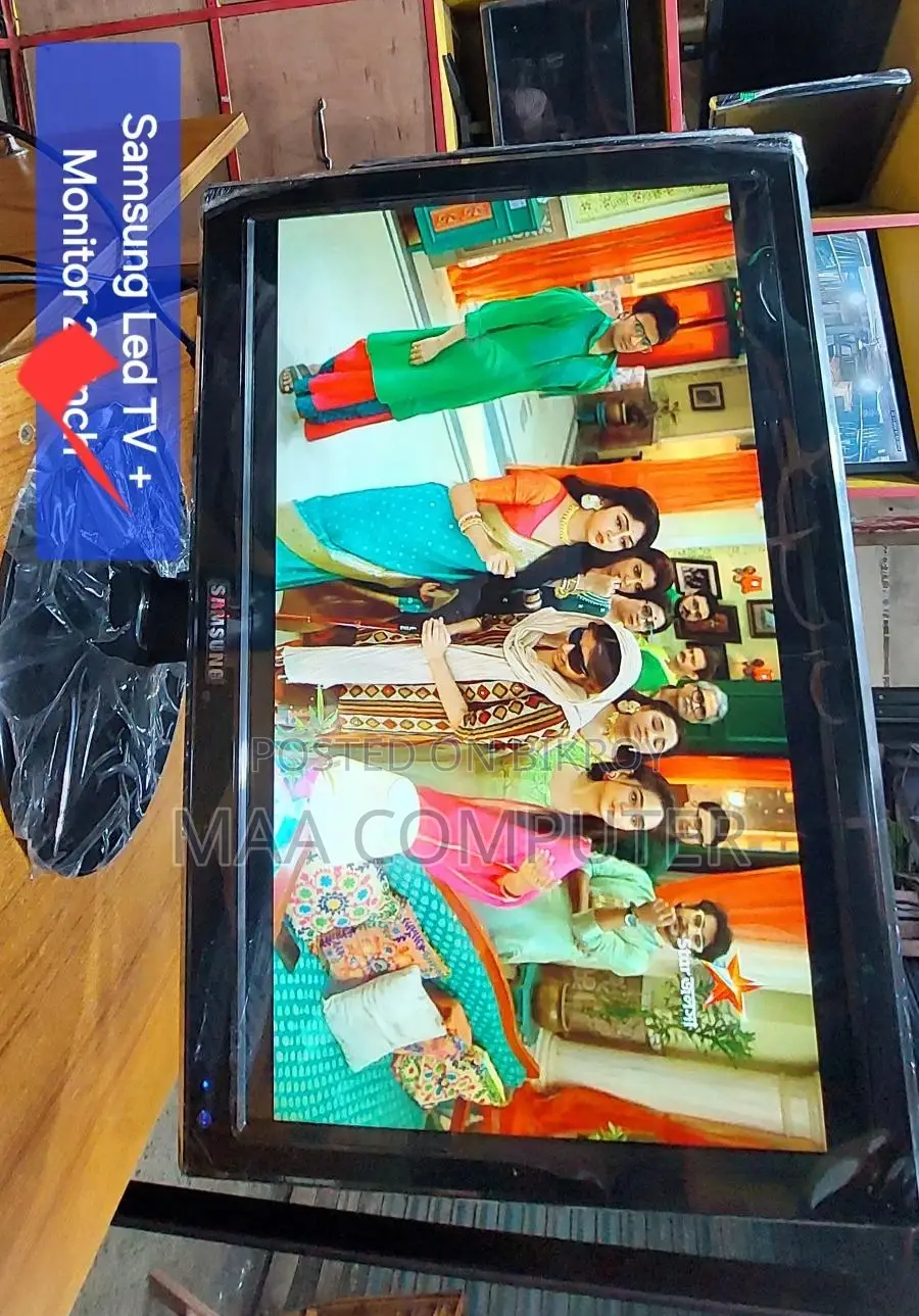 { Led Tv + Monitor 20" Samsung } Full HD 100% Best Colour (Wholesale)