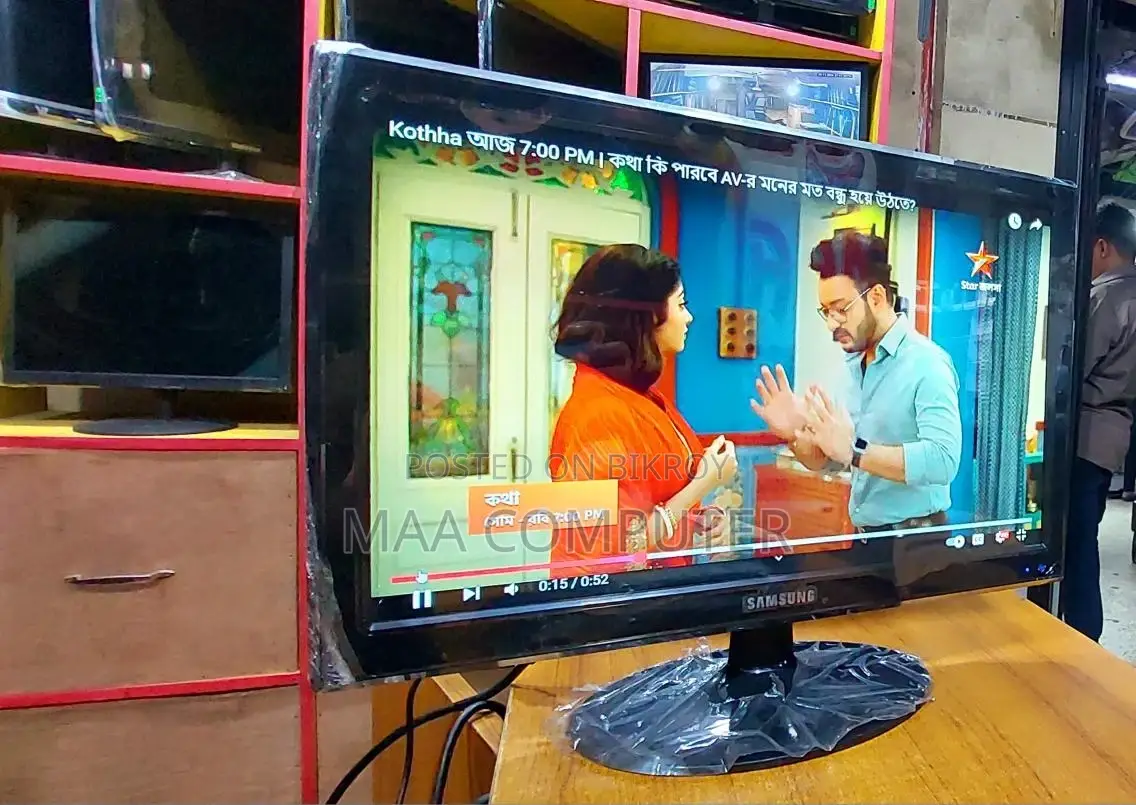 { Led Tv + Monitor 20" Samsung } Full HD 100% Best Colour (Wholesale)
