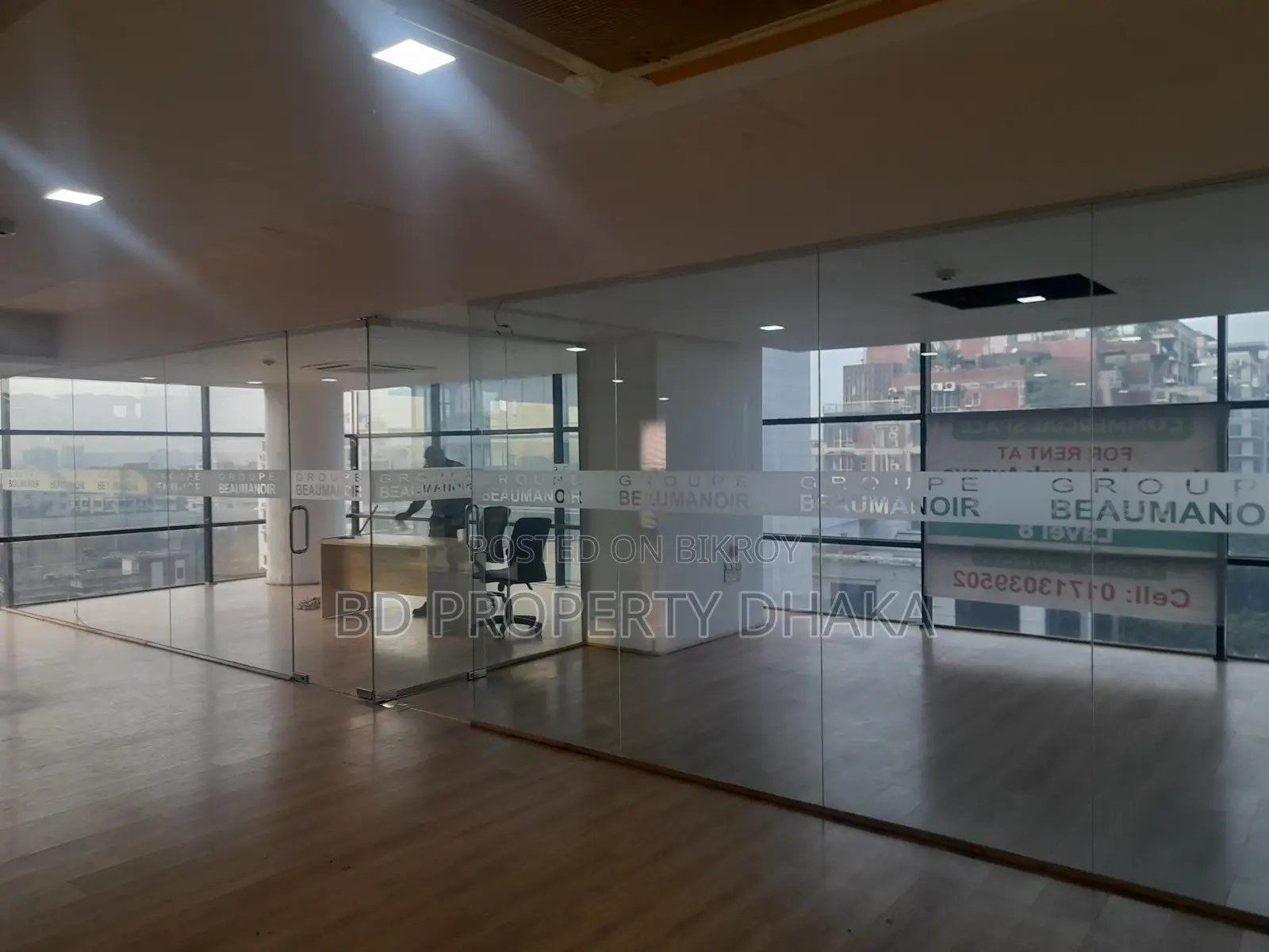 23400 Sqft Open Commercial Space Rent in Banani