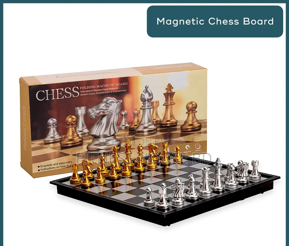 Magnetic Chess Board -Medium Size