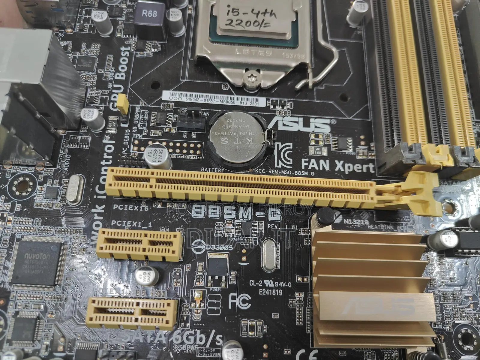 Original Korean Gaming Motherboard Asus B85M-G