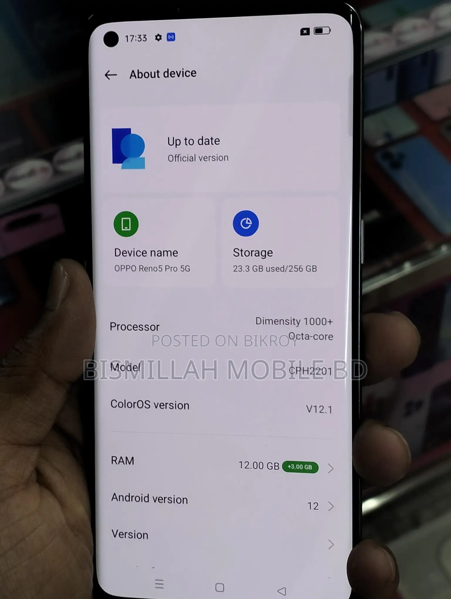 Oppo Reno5 Pro 5G 256 GB Orange
