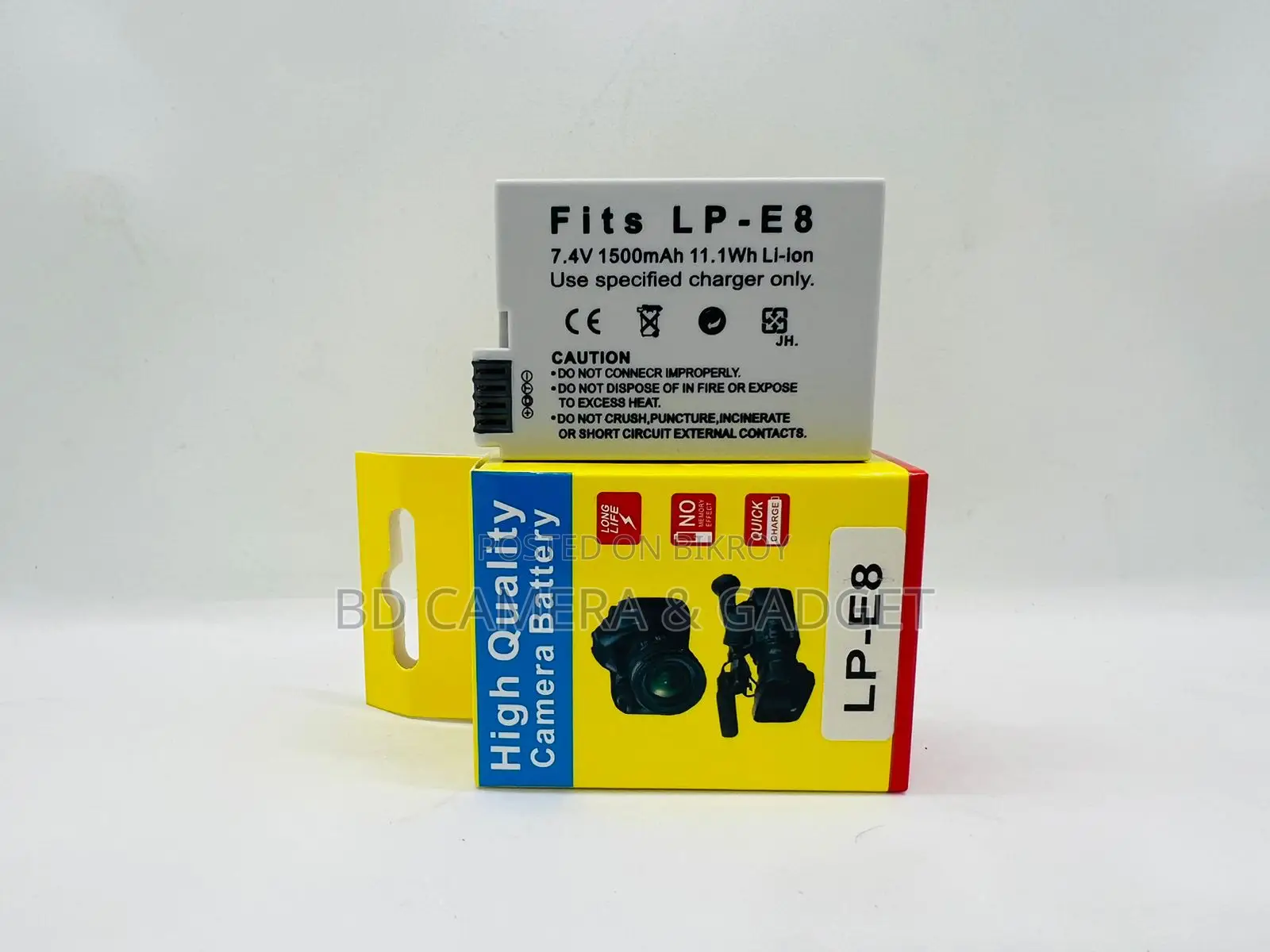 Canon LP-E8 battery for 600D, 700D, 650D, 550D